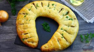 РУЛЕТ "ПОДКОВА" С МЯСОМ