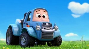 Пёстрые машинки мультик