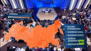 بوتين: نمو الناتج المحلي الإجمالي خلال الثلاث أعوام الماضية 9.7% بينما النمو في منطقة اليورو 3%.