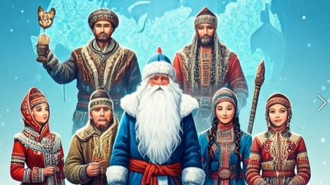 Новогодние традиции народов России