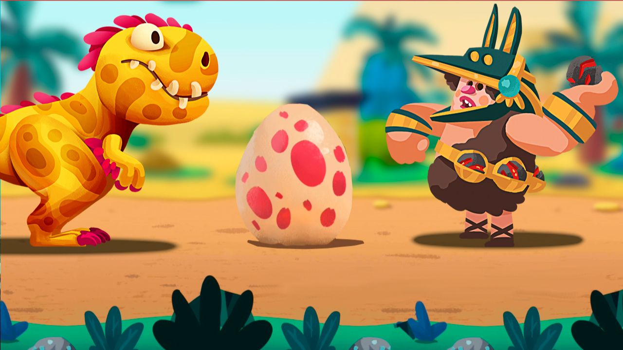 Дино Беш 2 атака троглодитов динозавры прохождение игра андроид #19 смотреть онлайн