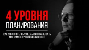 4 Уровня Планирования | Михаил Скрипник | Бизнес-клуб "Титаны"