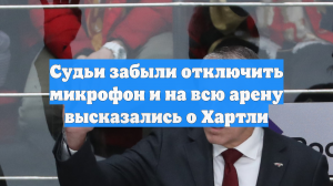 Судья нецензурно выругался в микрофон во время матча КХЛ с участием ЦСКА