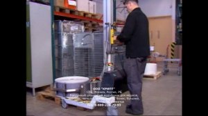 Переворот рулонов с помощью подъёмника-тележки Protema