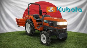 Японский мини-трактор KUBOTA GT21  с ПСМ.