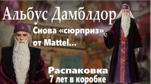 Распаковка Альбуса Дамблдора. Куклы Гарри Поттер