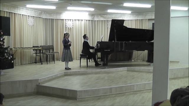 Хохрякова Елизавета. Я. Дюссек "Старинный танец" смотреть онлайн