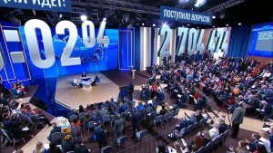 Владимир Путин провел ежегодную прямую линию и пресс-конференцию