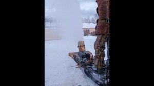 Пробный выезд ZV 500 с ротором снегоуборщика