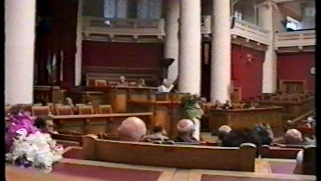 10 съезд РГО.Перерыв. Президент Украинского Географического общества. Таврический дворец 1995 г.