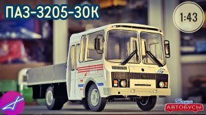 ПАЗ-3205-30К 1:43 Наши автобусы СПЕЦВЫПУСК No18 / Modimio