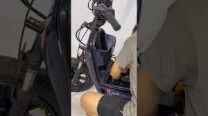 Сборка скутера SK8 синий