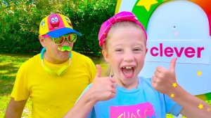 Настя много занимается чтобы стать умнее