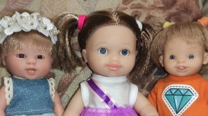 куколка пупс производителя Кнопа, маленькая кнопочка, милая и трогательная