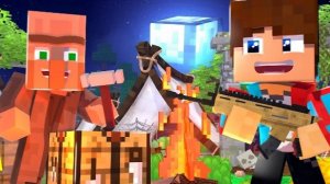 ПОСТРОИЛИ НОВУЮ БАЗУ ВЫЖИВАНИЕ В ЗОМБИ ГОРОДЕ ЗОМБИ АПОКАЛИПСИС В МАЙНКРАФТ #15