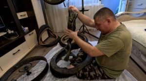 Рембаза в эфире.Простая замена покрышек обернулась проблемой.Мамкин Инженер винит всех кроме себя)))