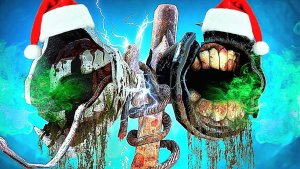 📢 СИРЕНОГОЛОВЫЙ 📢 - ПОХИТИТЕЛЬ РОЖДЕСТВА. SIREN HEAD ОБЗОР ИГРЫ.