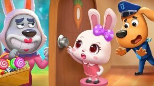 Шериф лабрадор 🦮 не открывай дверь незнакомым, игра мультик для детей, безопасность, обучающий