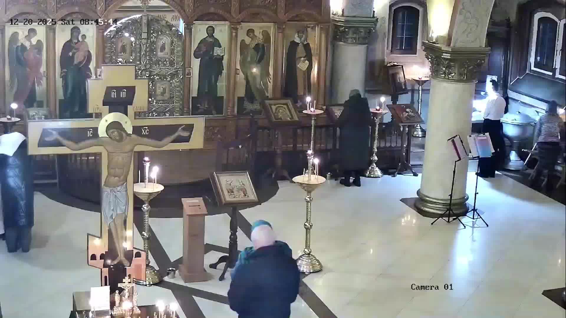 Божественная литургия и заупокойная лития 20.12.2025г. 9.00 смотреть онлайн