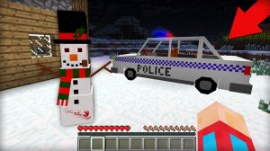 ЕСЛИ ТЫ НАШЁЛ ЭТОГО СНЕГОВИКА ТО БЕГИ И ВЫЗЫВАЙ ПОЛИЦИЮ В МАЙНКРАФТ _ Компот Minecraft (360p)