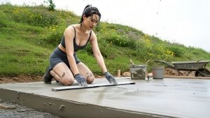 Строительство бетонного фундамента и дома за 100 дней упорного труда. Бушкрафт