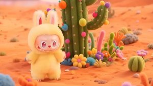 Лабубу и светлячок.