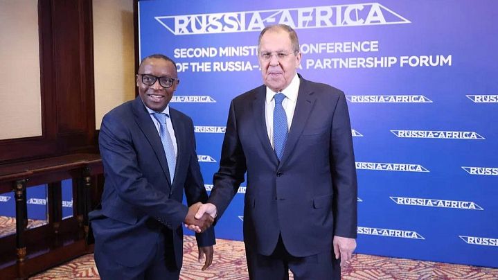 С.В.Лавров переговоры с Министром иностранных дел Руанды О.Ндухунгирехе, Каир, 19 декабря 2025 года