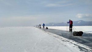 2020. Байкал на коньках со своими