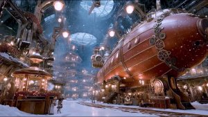 Рождественская эстетика стимпанка