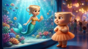 Маленькая Балерина Капучино,вдохновилась на спорт.