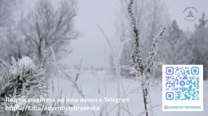 Субботнее богослужение 20.12.2025 // Надежда веков // Глотов Андрей // адвентисты Брянска