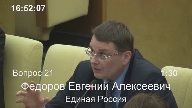 Отклонение законопроекта по поддержке национального бизнеса
от 14.10.2014 смотреть онлайн