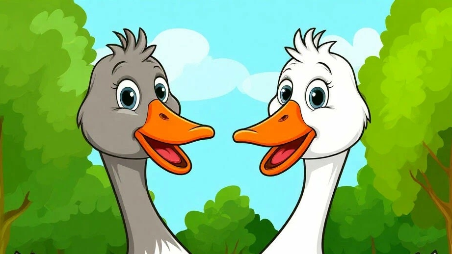 Жили у бабуси два весёлых гуся. Deep house.