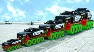 Кто сильнее? Большой или маленький? - Большие колеса и маленькие колеса сержанта Лукаса - Герои