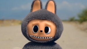 Одинокий Лабубу.