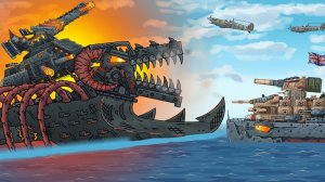 КАК ЕГО ОСТАНОВИТЬ? Флот Левиафан и Густав наступают на США