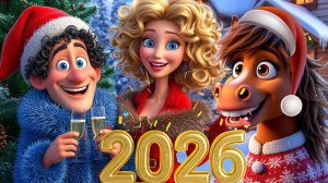 ПРИКОЛЬНЫЕ НОВОГОДНИЕ ПОЗДРАВЛЕНИЯ С НОВЫМ 2026 ГОДОМ! ДЕД МОРОЗ ЗАЖИГАЕТ- НОВОГОДНИЕ ВЕСЁЛЫЕ ТАНЦЫ