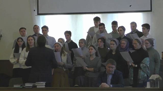 «О Иисус, Спаситель, Ты услышь мою мольбу» (14.12.2025) / Хор смотреть онлайн