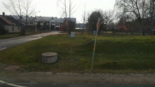 Латвия из окна автобуса #riga #latvia #baltic #travel #travelvlog