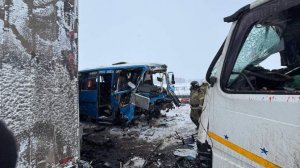 В МВД назвали предварительную причину ДТП с автобусом под Омском