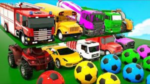 Песня "Колеса на автобусе" - Экскаватор помогает школьному автобусу - Детские стишки и песенки