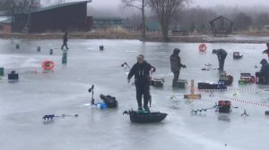 поимка форели