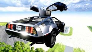 Эпичные высокоскоростные прыжки на автомобилях – Crash BeamNG/Drive