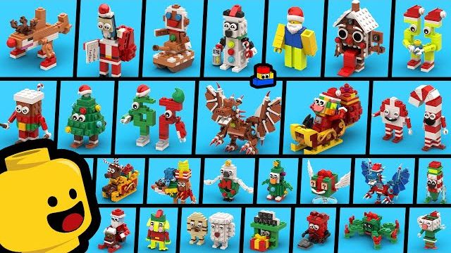 Я ПОСТРОИЛ ВСЕХ РОЖДЕСТВЕНСКИХ BRAINROT В LEGO! РЕАКЦИЯ