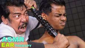 ASMR Ear Massage By Asim ｜ Ear Fingering, Relaxing Head Massage & Loud Neck Cracking For Deep Sleep