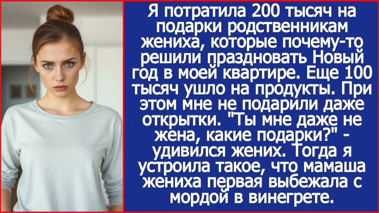 Ты мне даже не жена, какие подарки - удивился жених | АУДИО РАССКАЗЫ | СЛУШАТЬ ИСТОРИИ смотреть онлайн