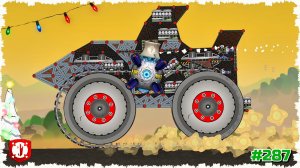 МЕГА АКУЛА ЕДЕТ!!!! БИТВА МАШИН С ТАРАНАМИ В FORTS!! #287