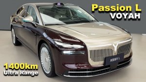 Voyah Passion L 2026 года — флагманский гибридный седан с запасом хода 1400 км. Полный обзор.