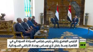 السيسي يلتقي البرهان في القاهرة