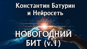 НОВОГОДНИЙ БИТ (Pop Version) - Константин Батурин и Нейросеть
